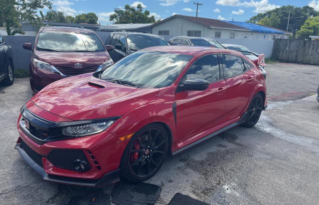 SHHFK8G71JU201090 - 2018 HONDA CIVIC TYPE RED photo 2