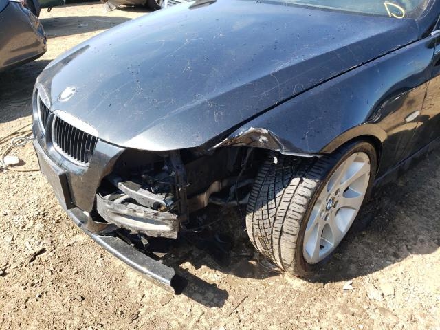 WBAVB33516KR81541 - 2006 BMW 330 I BLACK photo 9