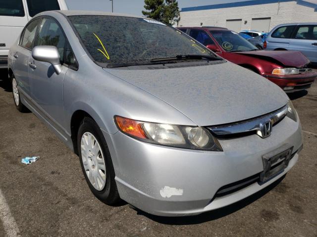 1HGFA46577L000623 - 2007 HONDA CIVIC GX SILVER photo 1