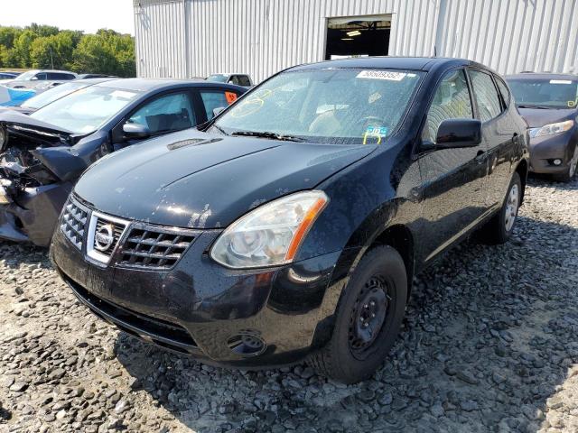 JN8AS58V89W442096 - 2009 NISSAN ROGUE S BLACK photo 2