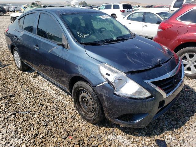 3N1CN7AP4FL812953 - 2015 NISSAN VERSA S BLACK photo 1