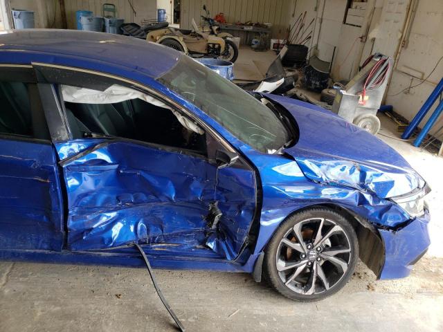 19XFC2F84LE022637 - 2020 HONDA CIVIC SPOR BLUE photo 9