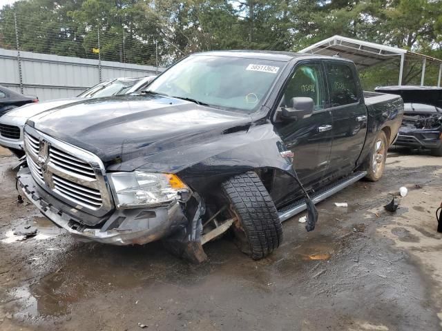 1C6RR6LT5DS501604 - 2013 RAM 1500 SLT BLACK photo 2