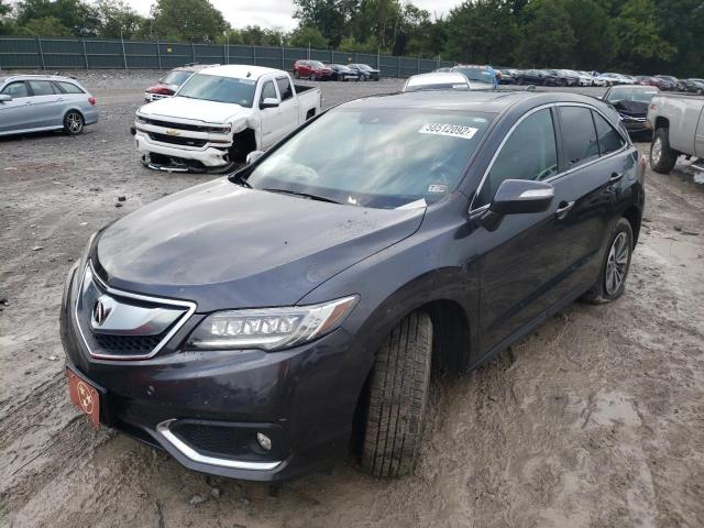 5J8TB4H74GL027292 - 2016 ACURA RDX ADVANC BLACK photo 2