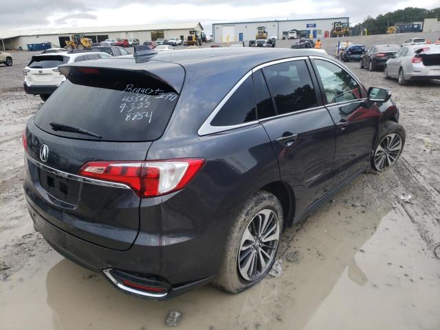 5J8TB4H74GL027292 - 2016 ACURA RDX ADVANC BLACK photo 4