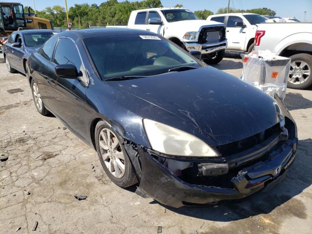 1HGCM82644A016236 - 2004 HONDA ACCORD EX BLACK photo 1