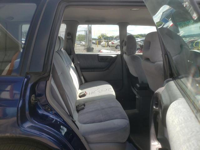 JF1SF65552H756190 - 2002 SUBARU FORESTER S BLUE photo 6