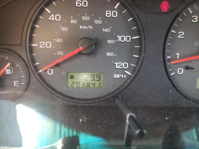 JF1SF65552H756190 - 2002 SUBARU FORESTER S BLUE photo 8