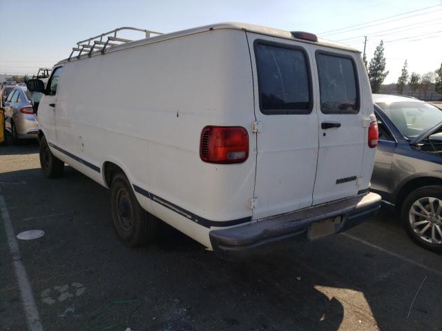 2B7KB31Z3YK117664 - 2000 DODGE RAM VAN B3 WHITE photo 3