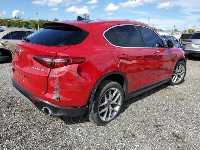 ZASPAKAN2K7C50164 - 2019 ALFA ROMEO STELVIO RED photo 4