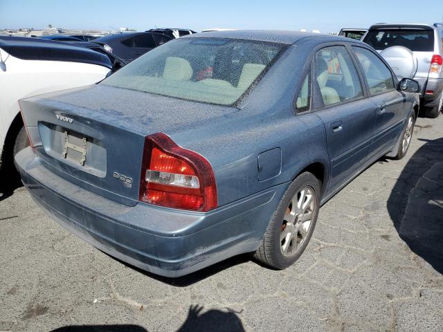 YV1TS91D421261751 - 2002 VOLVO S80 T6 TUR GRAY photo 4