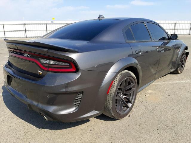 2C3CDXGJ9MH616892 - 2021 DODGE CHARGER SC GRAY photo 4