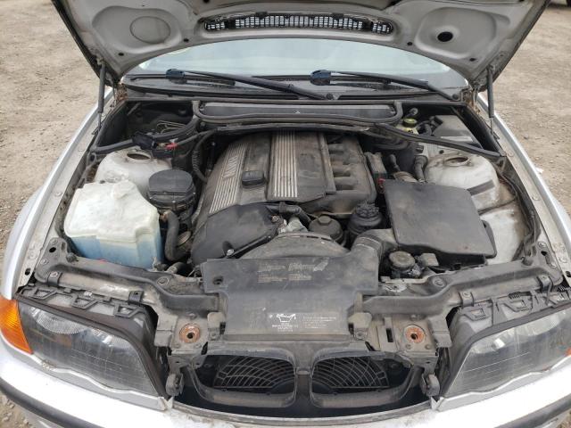 WBAAV33451EE77534 - 2001 BMW 325 I SILVER photo 7