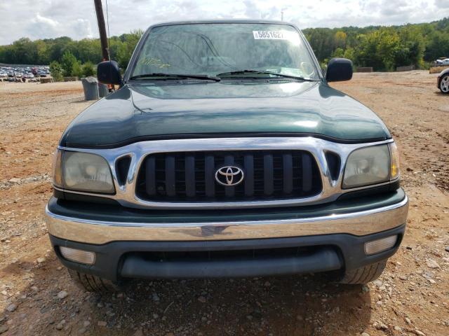 5TEWN72N21Z824550 - 2001 TOYOTA TACOMA XTR GREEN photo 9