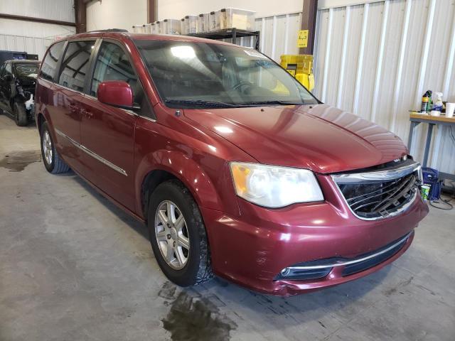 2C4RC1BG0CR288840 - 2012 CHRYSLER TOWN & COU RED photo 1