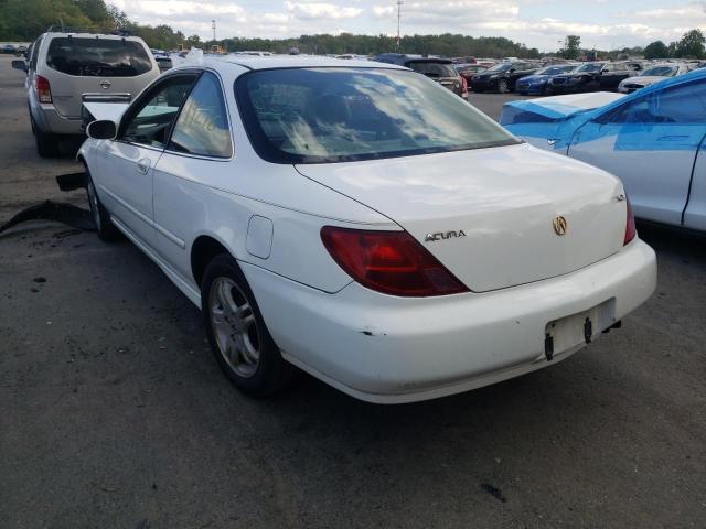 19UYA3254XL003701 - 1999 ACURA 2.3CL WHITE photo 3