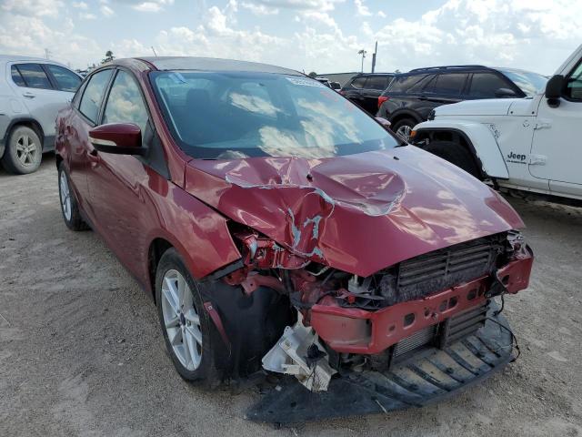 1FADP3F22HL342136 - 2017 FORD FOCUS SE RED photo 1