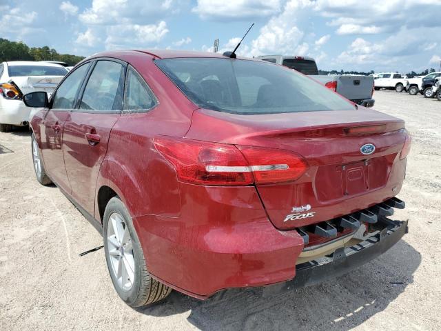 1FADP3F22HL342136 - 2017 FORD FOCUS SE RED photo 3