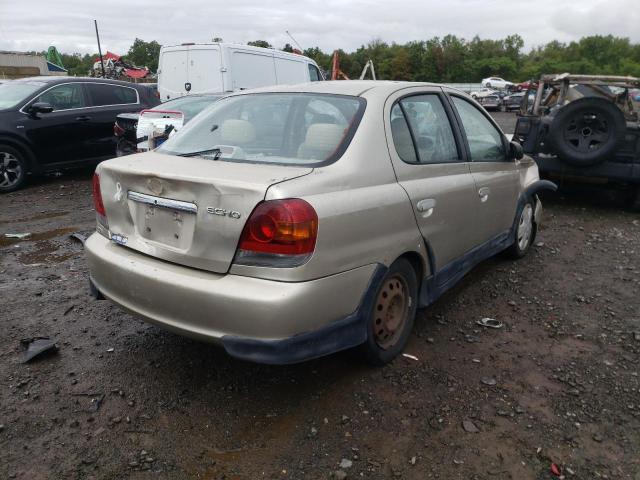 JTDBT123530264946 - 2003 TOYOTA ECHO TAN photo 4