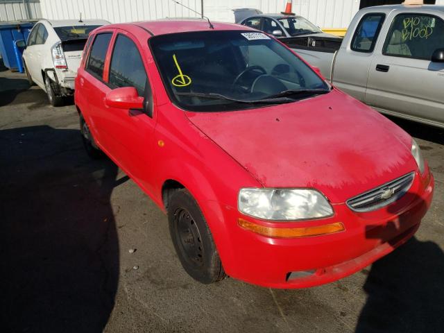 KL1TJ62674B146783 - 2004 CHEVROLET AVEO LS 红色 照片 1