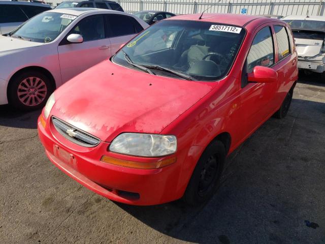 KL1TJ62674B146783 - 2004 CHEVROLET AVEO LS 红色 照片 2