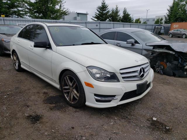 WDDGF8FB0CA686498 - 2012 MERCEDES-BENZ C 250 4MAT WHITE photo 1