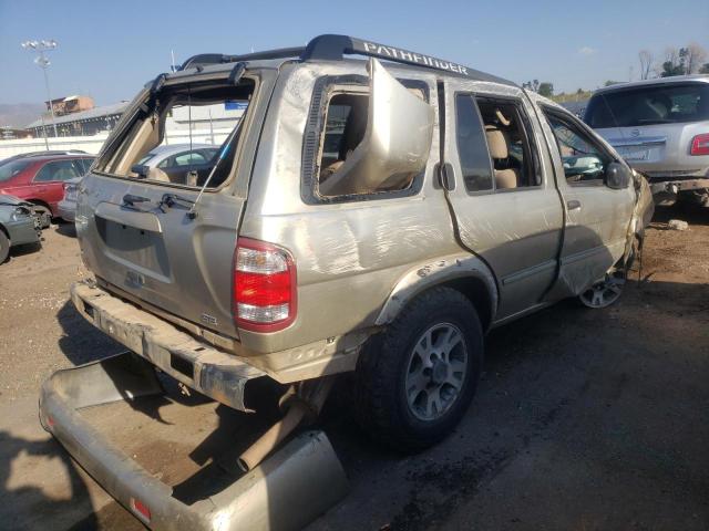 JN8DR09Y02W712240 - 2002 NISSAN PATHFINDER BEIGE photo 4