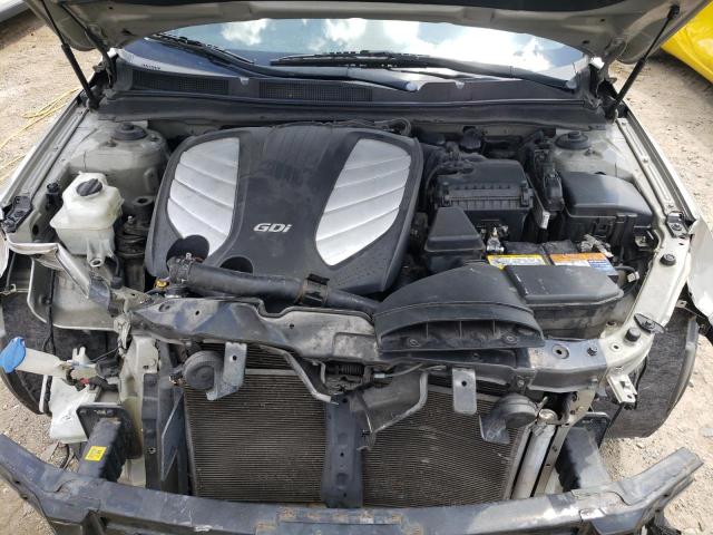 KNALN4D70E5126816 - 2014 KIA CADENZA PR SILVER photo 7