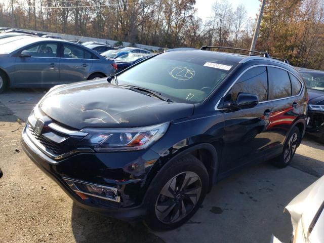 5J6RM4H98GL116247 - 2016 HONDA CR-V TOURI BLACK photo 2