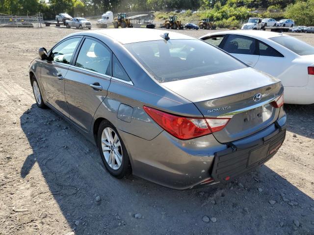 5NPEB4AC7DH614410 - 2013 HYUNDAI SONATA GLS GRAY photo 3