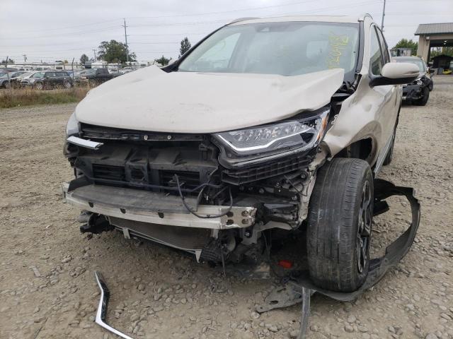 5J6RW2H96JL003581 - 2018 HONDA CR-V TOURI TAN photo 9