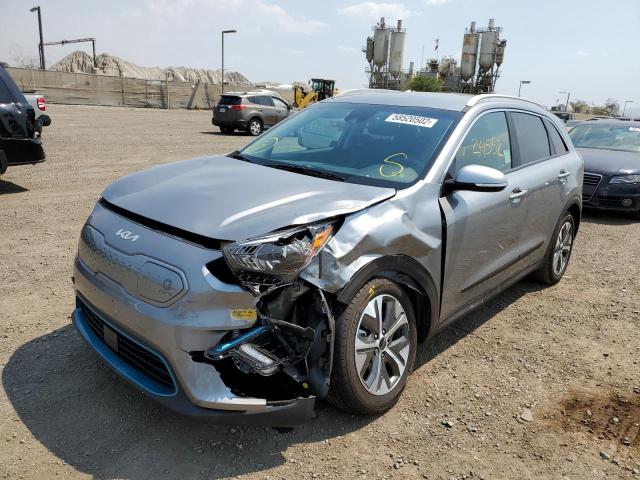 KNDCC3LGXN5142526 - 2022 KIA NIRO S GRAY photo 9