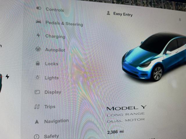 7SAYGDEE2NF359386 - 2022 TESLA MODEL Y رمادي صورة 8