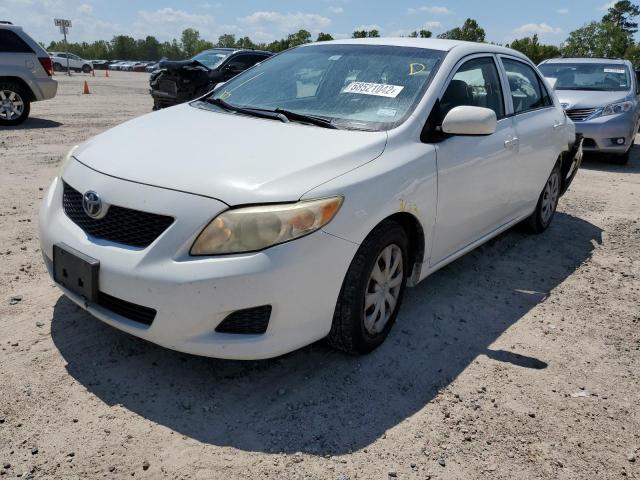 JTDBL40E59J032713 - 2009 TOYOTA COROLLA BA WHITE photo 2