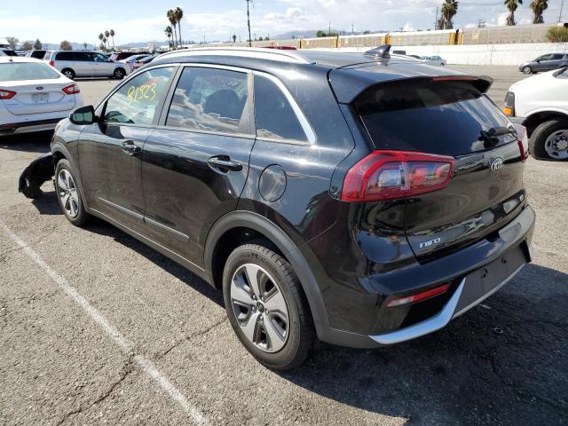 KNDCB3LC6K5306480 - 2019 KIA NIRO FE BLACK photo 3