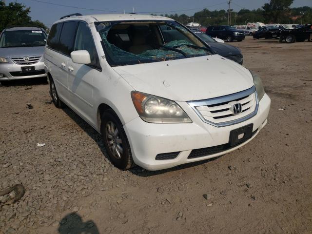 5FNRL38429B015136 - 2009 HONDA ODYSSEY EX WHITE photo 1