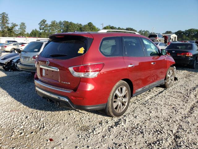 5N1AR2MN7FC660373 - 2015 NISSAN PATHFINDER RED photo 4