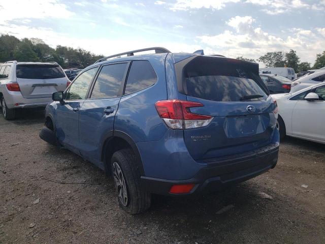 JF2SKAEC6KH458983 - 2019 SUBARU FORESTER P BLUE photo 3