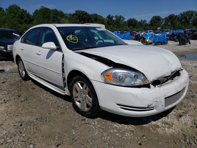 2G1WB5E33E1169003 - 2014 CHEVROLET IMPALA LIM WHITE photo 1