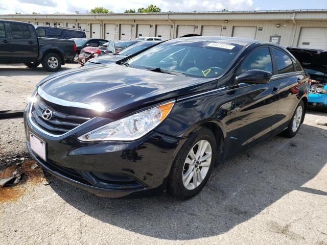 5NPEB4AC1DH691094 - 2013 HYUNDAI SONATA GLS BLACK photo 2