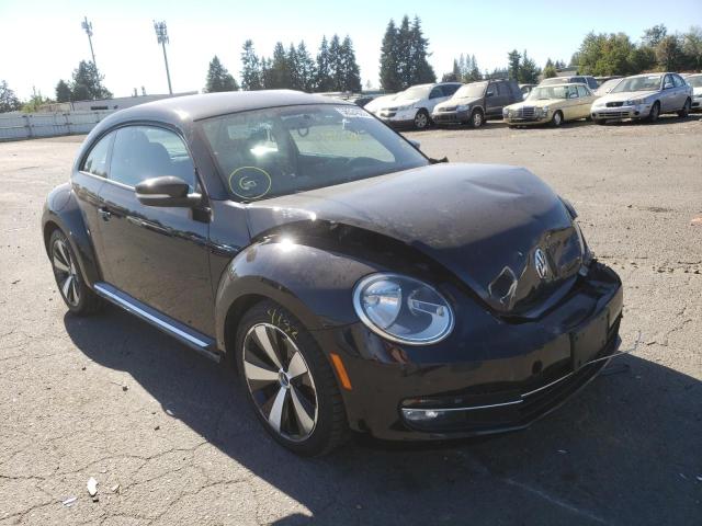 3VWVA7AT4CM643356 - 2012 VOLKSWAGEN BEETLE TUR BLACK photo 1