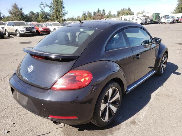 3VWVA7AT4CM643356 - 2012 VOLKSWAGEN BEETLE TUR BLACK photo 4