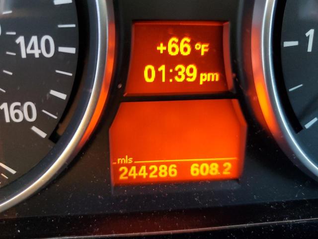 WBAVC93587KX57782 - 2007 BMW 3 SERIES BLACK photo 8