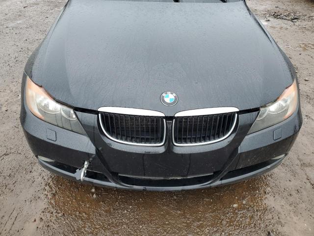 WBAVC93587KX57782 - 2007 BMW 3 SERIES BLACK photo 9