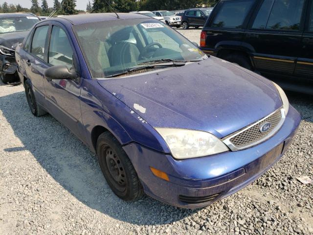 1FAFP34N36W174086 - 2006 FORD FOCUS ZX4 BLUE photo 1