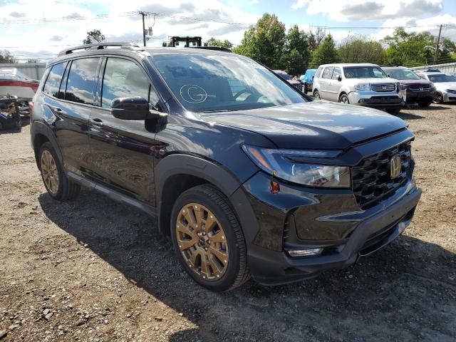 5FNYF8H02NB007271 - 2022 HONDA PASSPORT E 黑色 照片 1