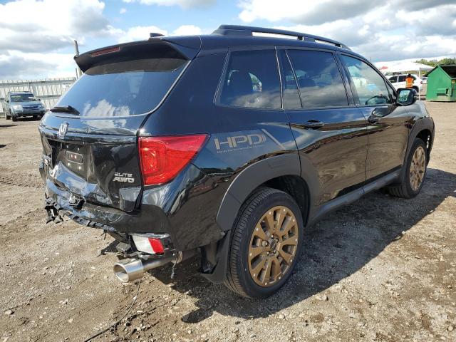 5FNYF8H02NB007271 - 2022 HONDA PASSPORT E 黑色 照片 4