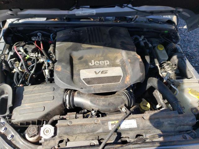 1C4AJWBG0GL322287 - 2016 JEEP WRANGLER S SILVER photo 7