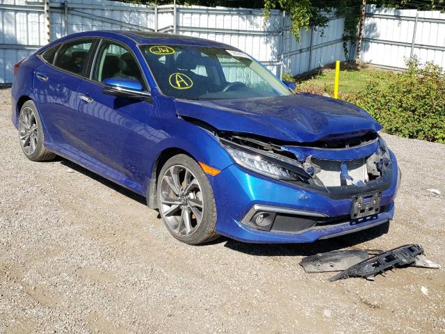 2HGFC1F96KH105753 - 2019 HONDA CIVIC TOUR BLUE photo 1