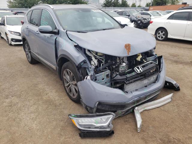 2HKRW2H95NH214657 - 2022 HONDA CR-V TOURI GRAY photo 1